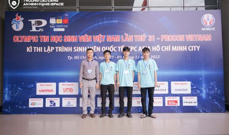 Sinh viên iSPACE đạt giải Ba tại Cuộc thi Olympic Tin học Sinh viên Việt Nam lần 31