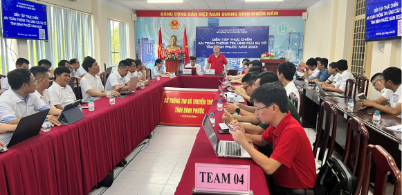 Tập huấn kỹ năng triển khai, giám sát và diễn tập An toàn thông tin cho tỉnh Bình Phước 2020